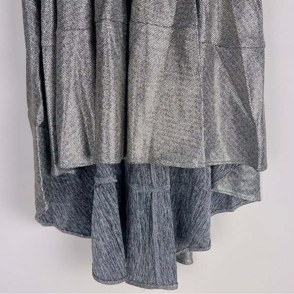 Joyfolie Cowgirl Metallic Sequins Hi Lo Divinia Dress Iron Gold | Girls 3 - Picture 4 of 11